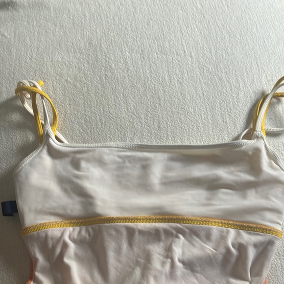 Anne Cole Yellow and White Swimwear - Picture 4 of 5